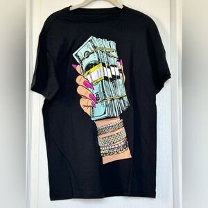 Money Hand Graphic Tee - Brand New